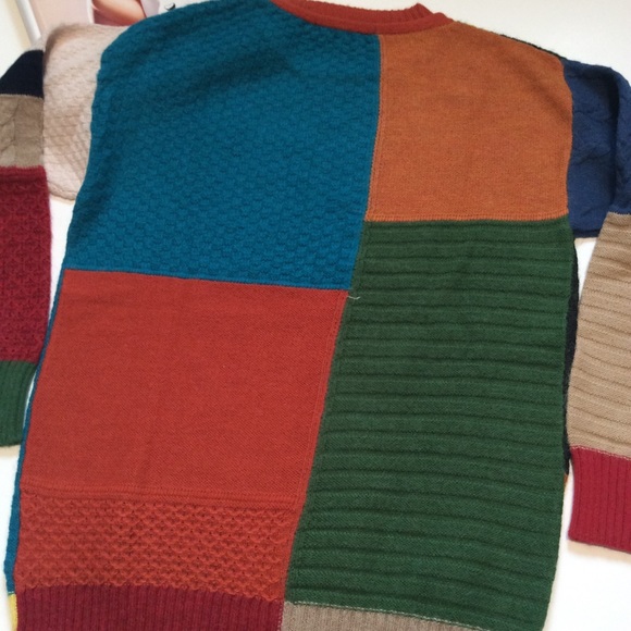 Love Moschino color block sweater size S/M - Picture 4 of 6